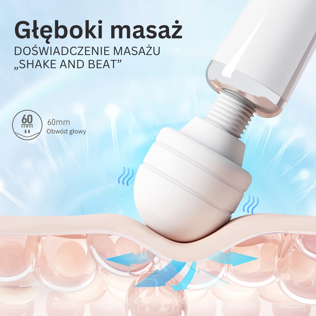 Pure Desire | Duży masażer AV i stymulator łechtaczki