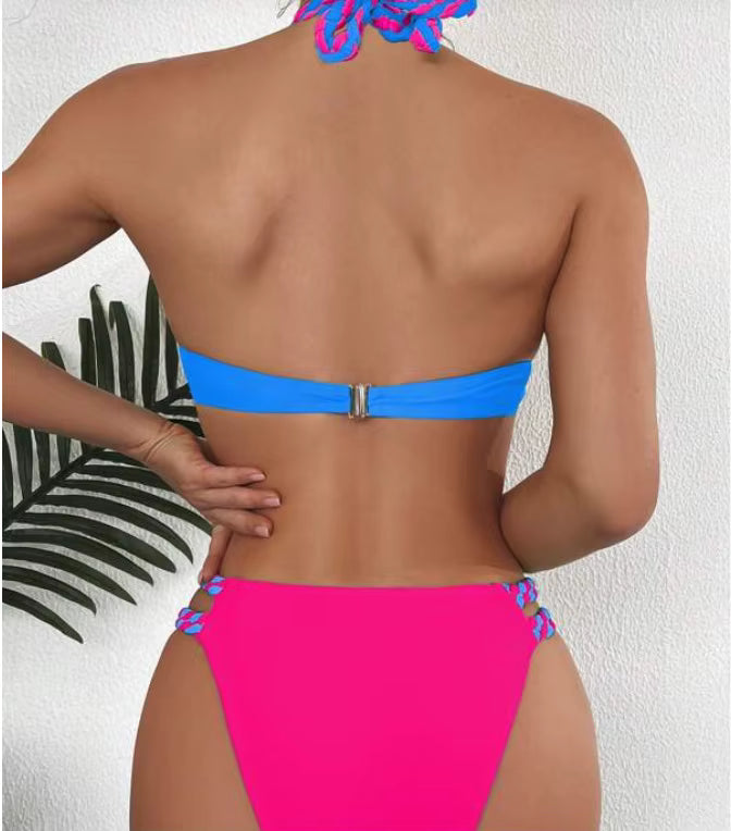 Multicolor Push-Up | Dwuczęściowy strój kąpielowy push-up wielokolorowy