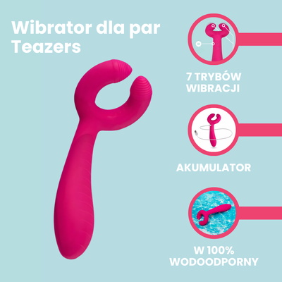 Passion Play | Wibrator dla par Teazers