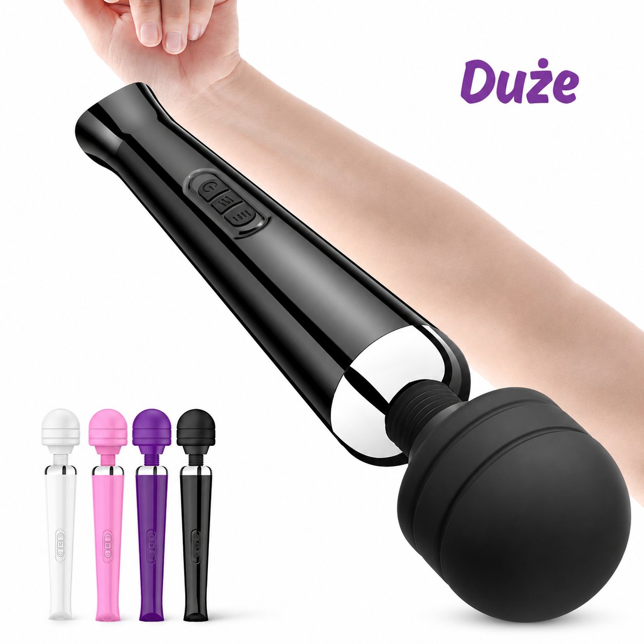 Pure Desire | Duży masażer AV i stymulator łechtaczki