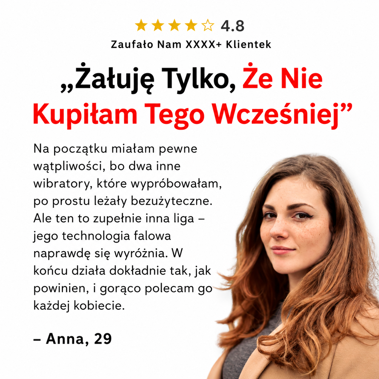 Pure Desire | Duży masażer AV i stymulator łechtaczki