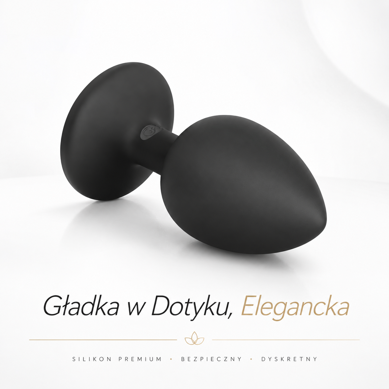 Naughty Vice| Mały Diamond Plug – Czarny